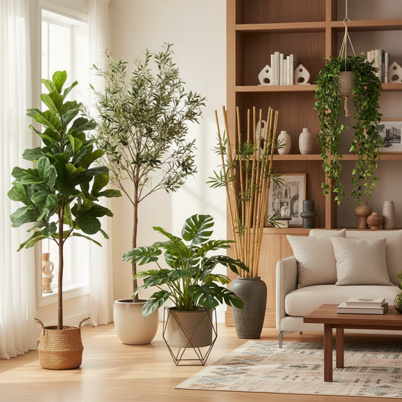 Top 5 Giant Fake Plant Options for Your Home Décor Needs?