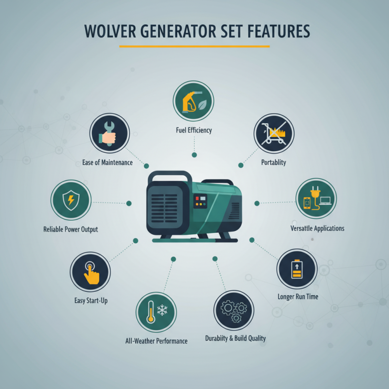 The Best 10 Wolver Generator Set Features You Should Know?