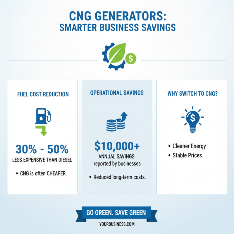 What Are the Benefits of Using CNG Generators for Businesses?