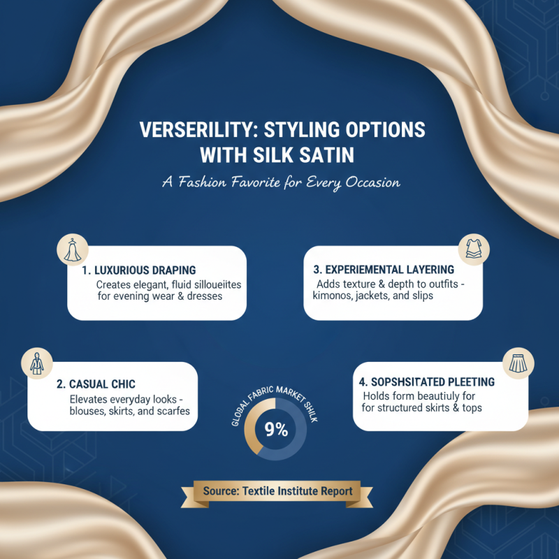 What are the Benefits of Using Silk Satin Fabric for Fashion?