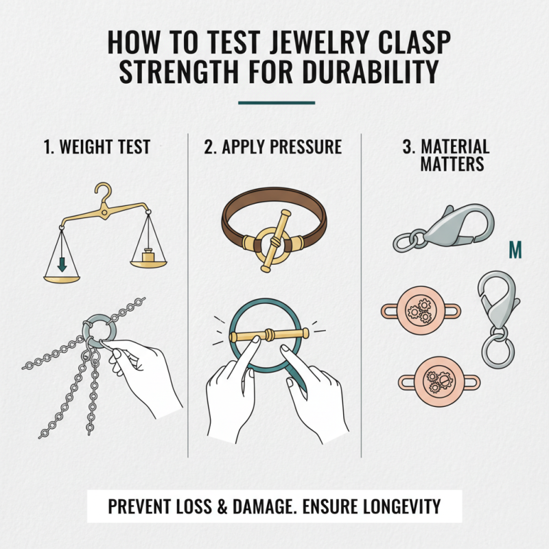 How to Test Jewelry Clasp Strength for Durability?