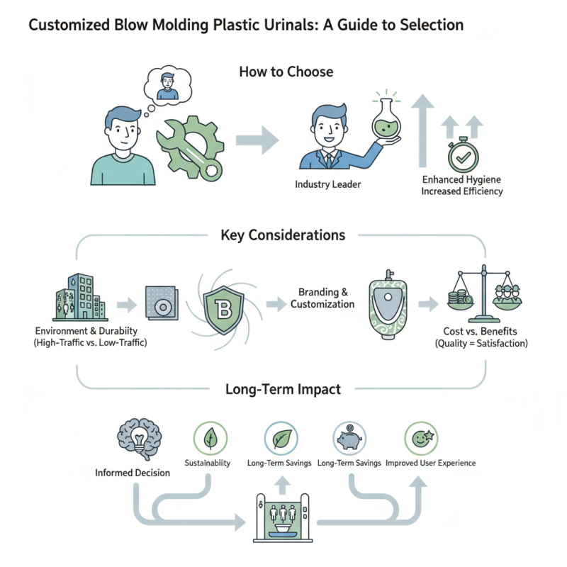 How to Choose Customized Blow Molding Plastic Urinals?