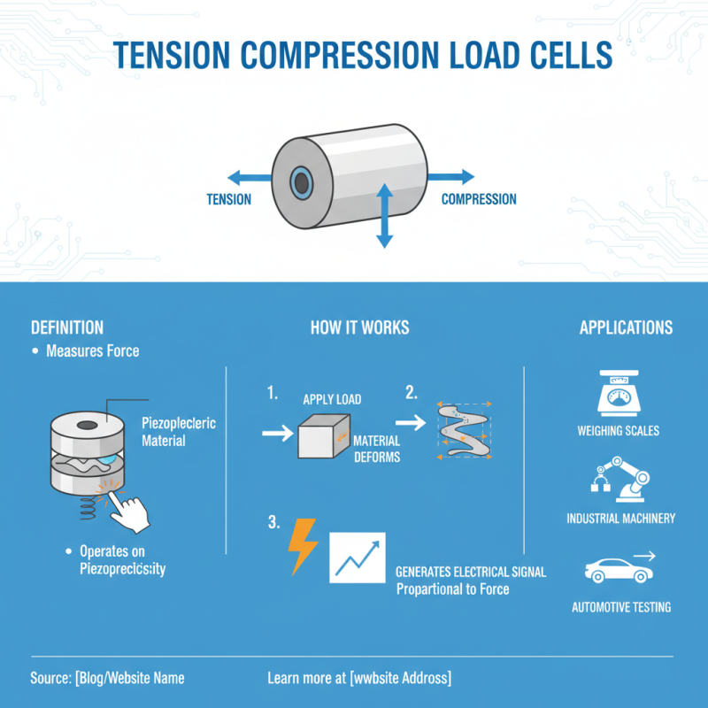 What is a Tension Compression Load Cell and How Does it Work?