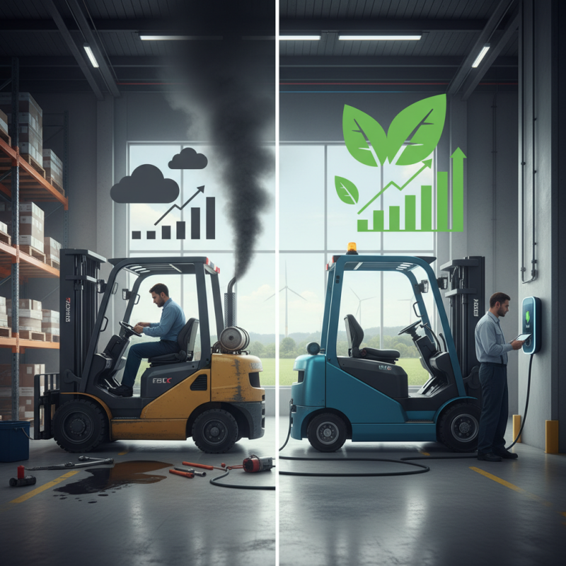 Top 10 Reasons to Switch from Diesel to Electric Forklifts?