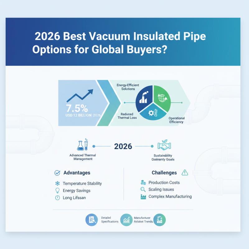 2026 Best Vacuum Insulated Pipe Options for Global Buyers?