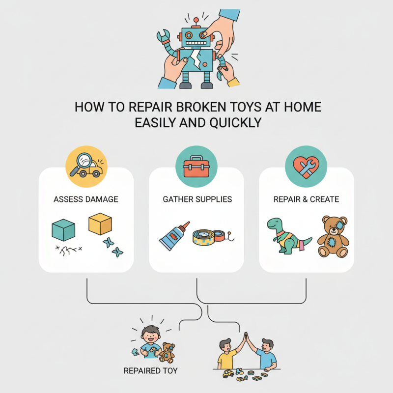 How to Repair Broken Toys at Home Easily and Quickly?