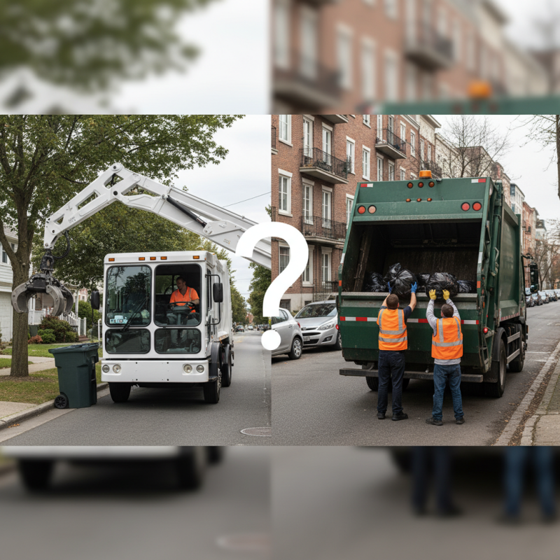 Why Should You Choose a Side Loader or Rear Loader Garbage Truck?