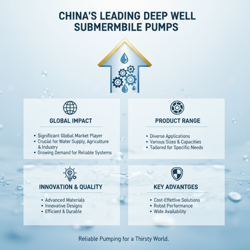 China Best Deep Well Submersible Pump for Global Buyers?