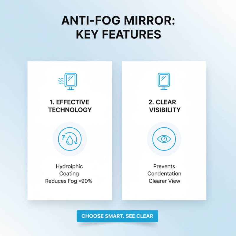 2026 Best Anti-Fog Mirror Solutions for Global Buyers?
