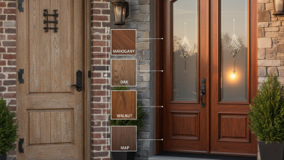 Top Wood Exterior Doors for Your Home What to Consider?
