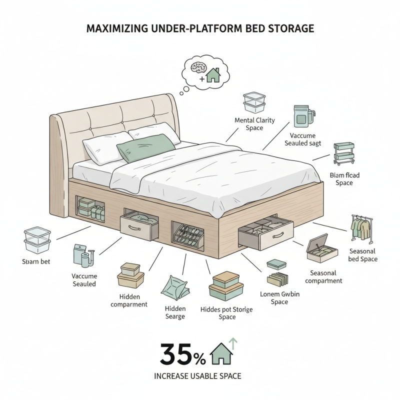 Maximize Storage Under Your Platform Bed with These 10 Tips