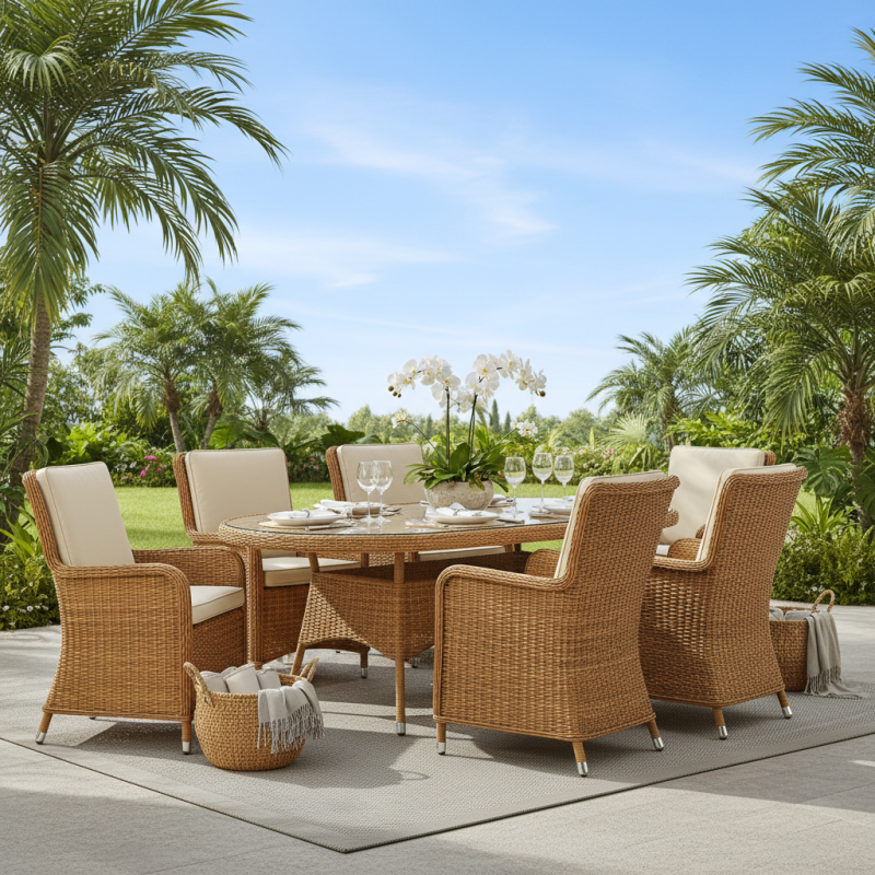 Top 10 Wicker Dining Tables and Chairs for Global Buyers?