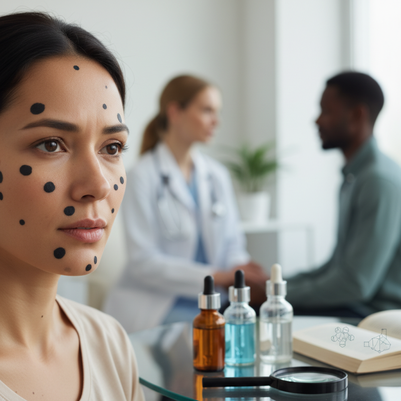 What Causes Sudden Dark Spots on Face and How to Treat Them?