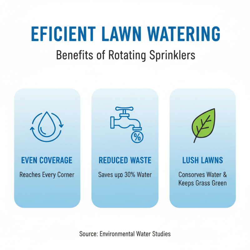 Best Rotating Sprinkler Options for Efficient Lawn Watering?