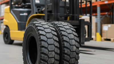 How to Choose Forklift Solid Tires for Optimal Performance?