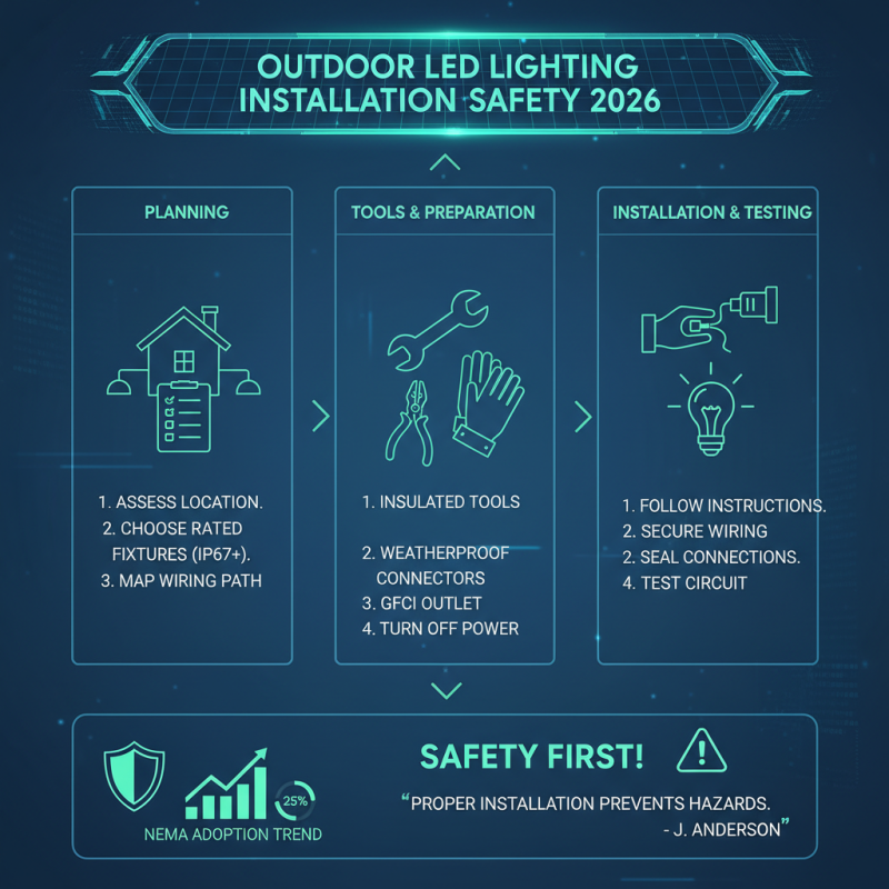 How to Safely Install Outdoor LED Lighting Fixtures in 2026