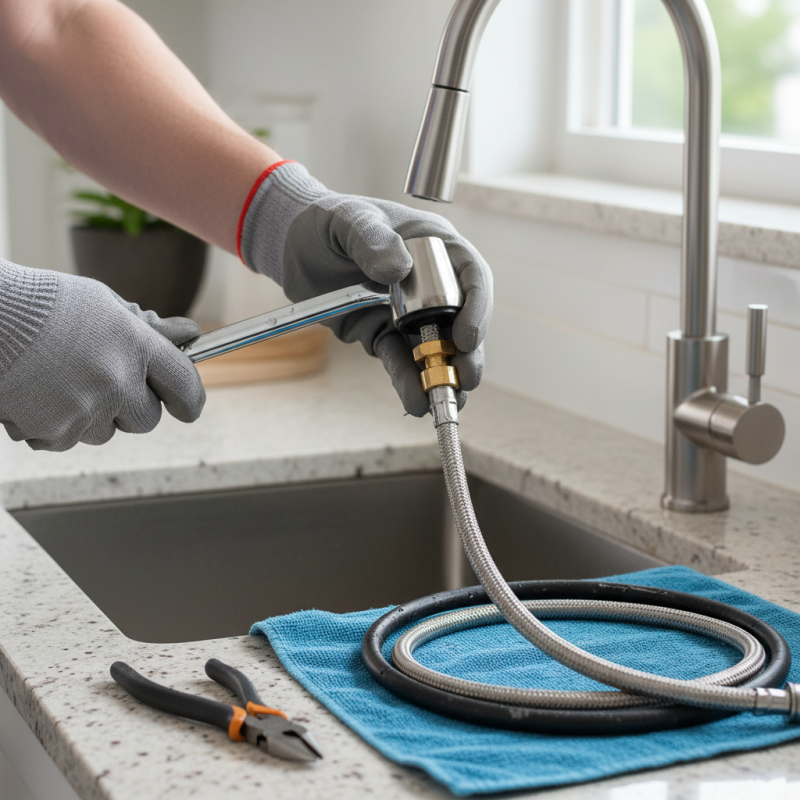How to Change a Pull Out Faucet Hose Easily?