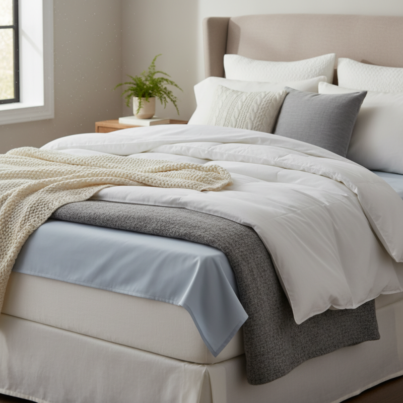 How to Layer Bedding for Ultimate Sleep Comfort Tips?