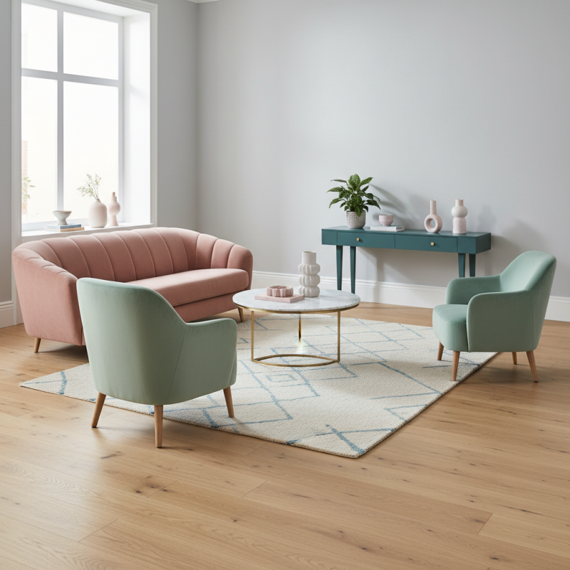 How to Choose Furniture Colors That Match Light Wood Floors?