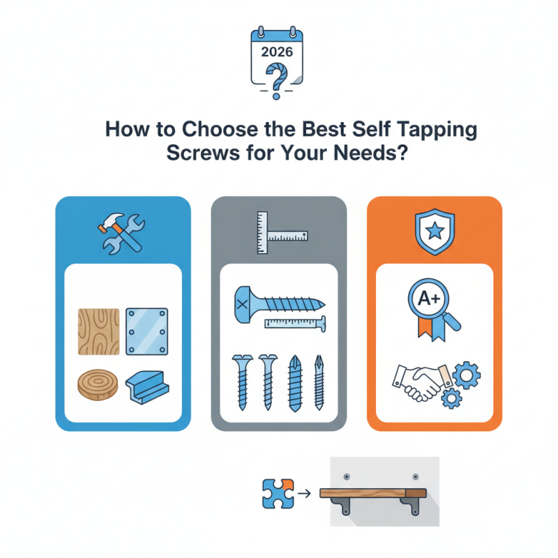 2026 How to Choose the Best Self Tapping Screws for Your Needs?