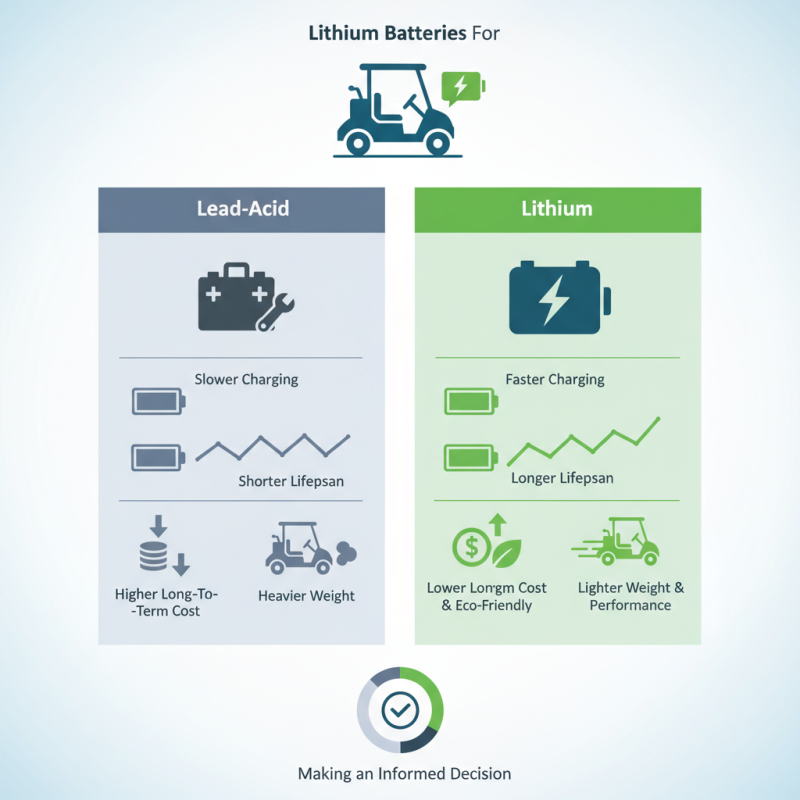 How to Choose Lithium Batteries for Your Golf Cart?