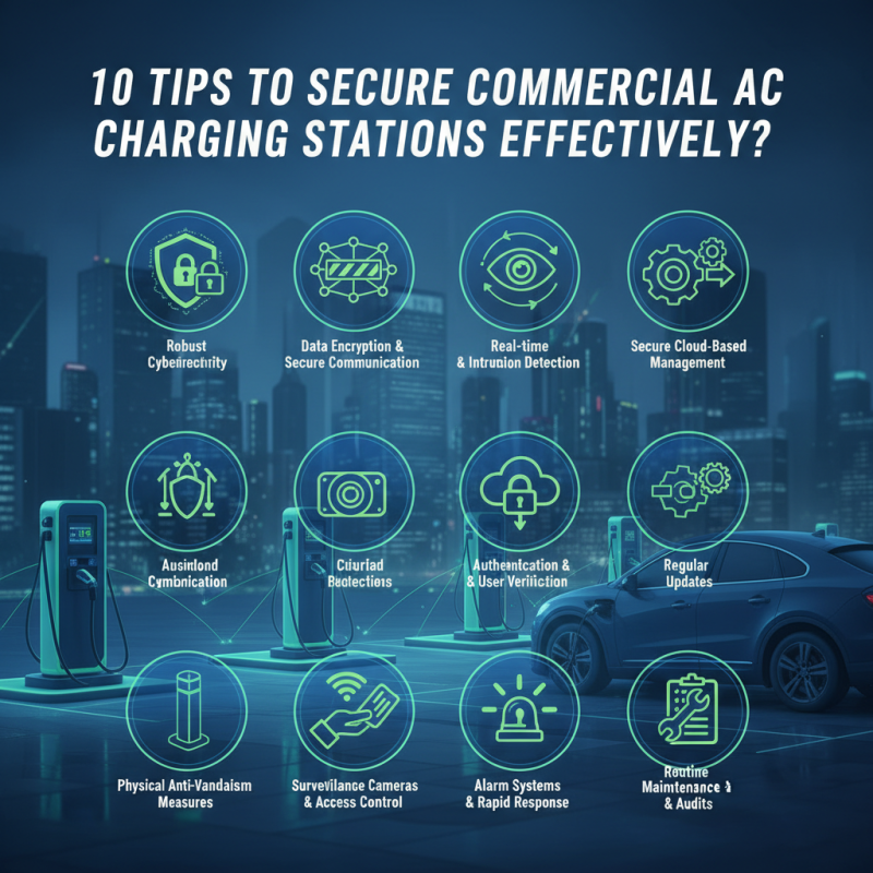 10 Tips to Secure Commercial AC Charging Stations Effectively?