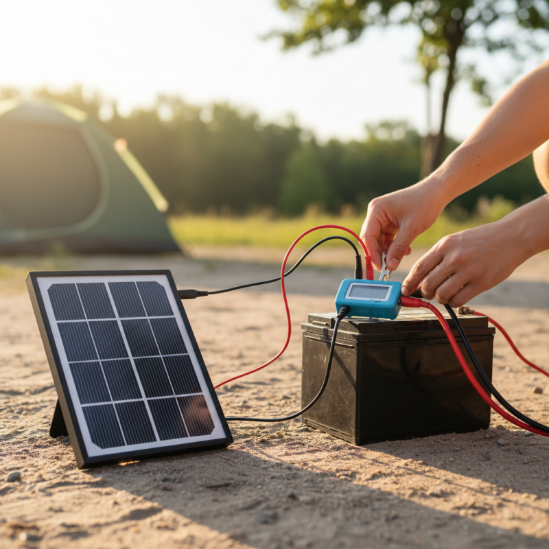 How to Connect a Solar Panel to a Battery Charger Easily?