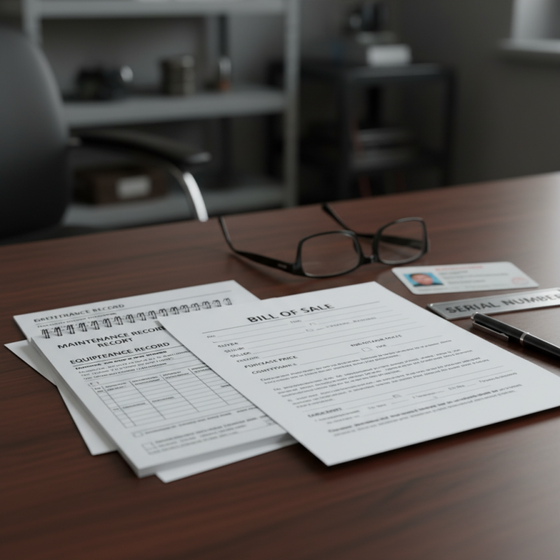 What Documents Are Needed for Buying Used Equipment?