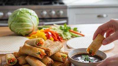 How to Make Mini Veggie Spring Rolls at Home Easy Recipe?