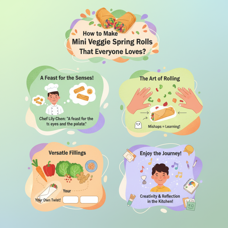 How to Make Mini Veggie Spring Rolls That Everyone Loves?