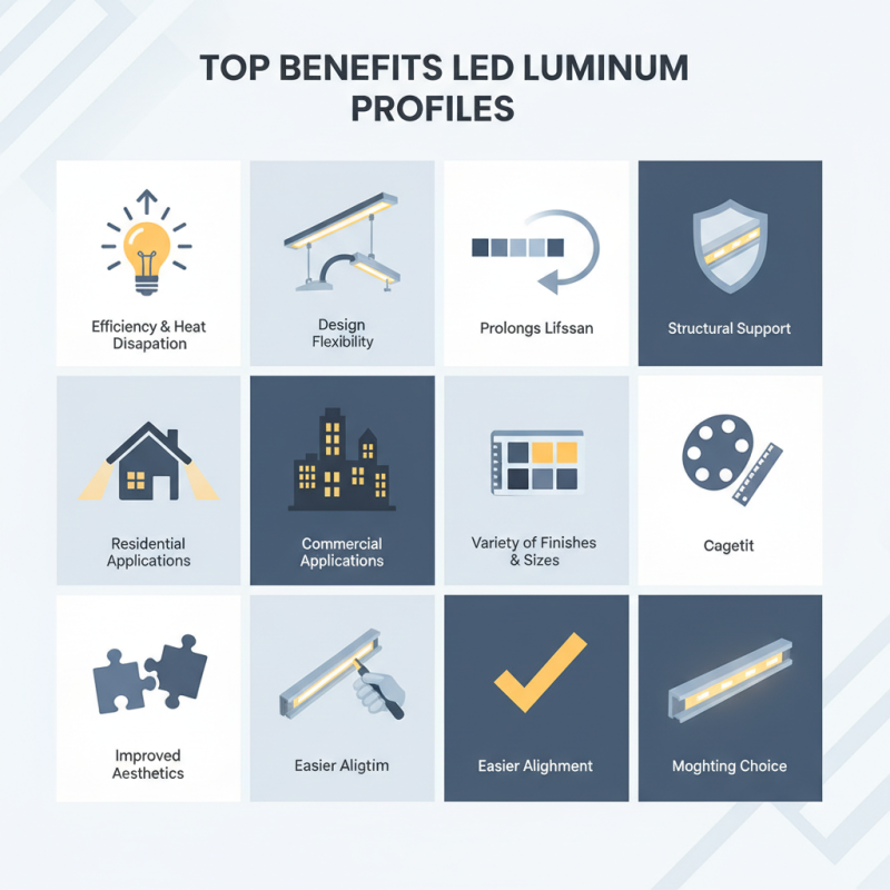 Top 10 Benefits of Using LED Aluminum Profiles for Your Lighting Projects