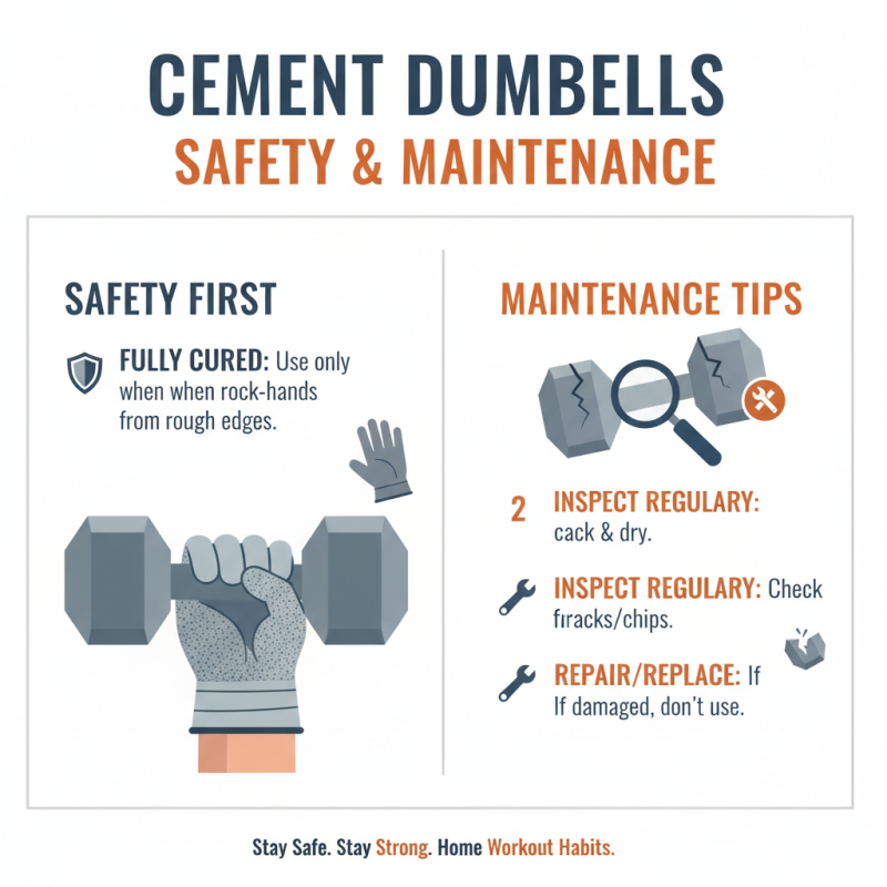 How to Choose the Right Cement Dumbbell for Your Workout?