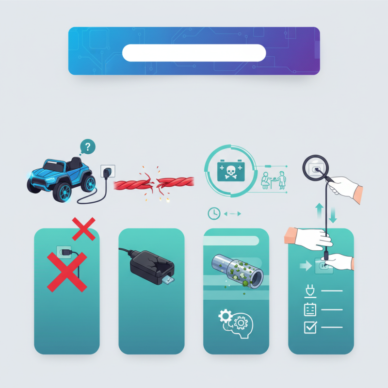 Why Is My Electric Ride On Car Not Charging in 2026?