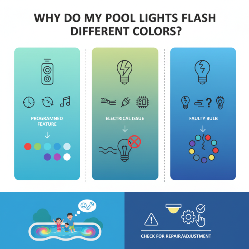 Why Do My Pool Lights Flash Different Colors?