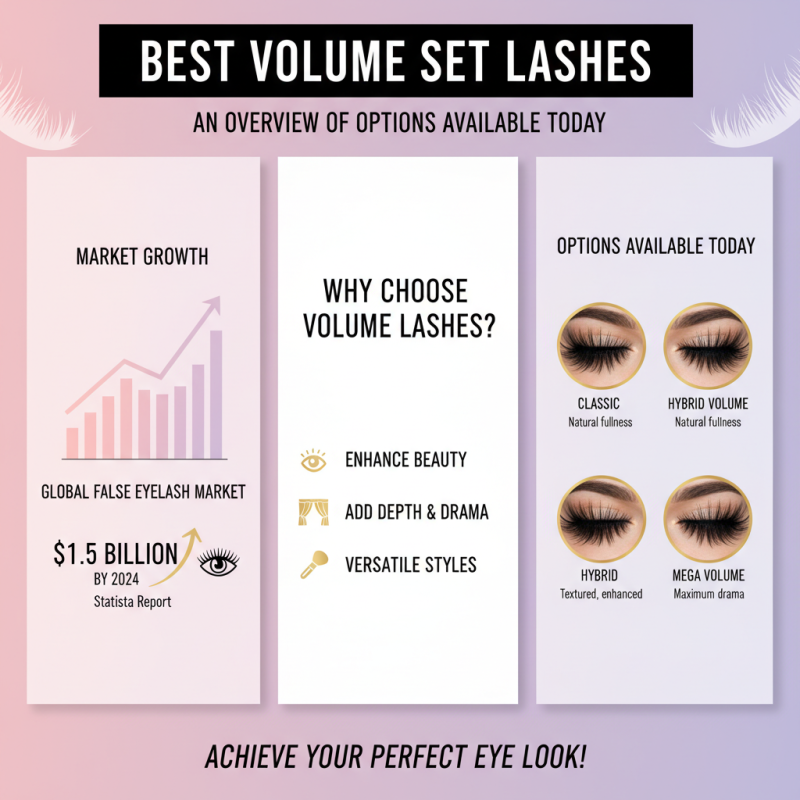 Best Volume Set Lashes for Perfect Eye Looks Today?