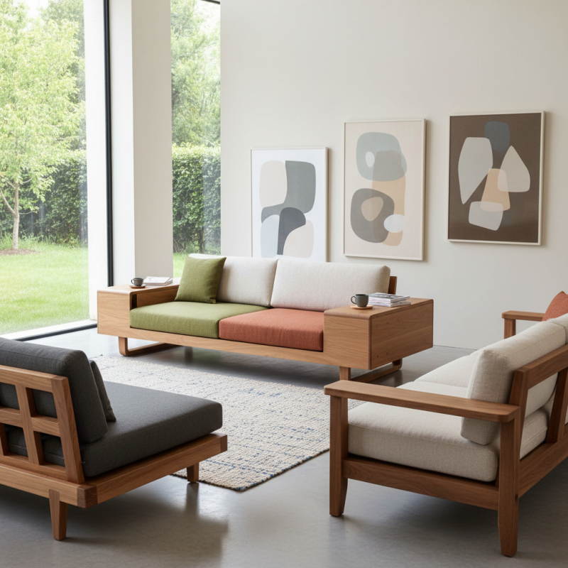 2026 Top Wooden Sofa Designs for Global Buyers to Consider