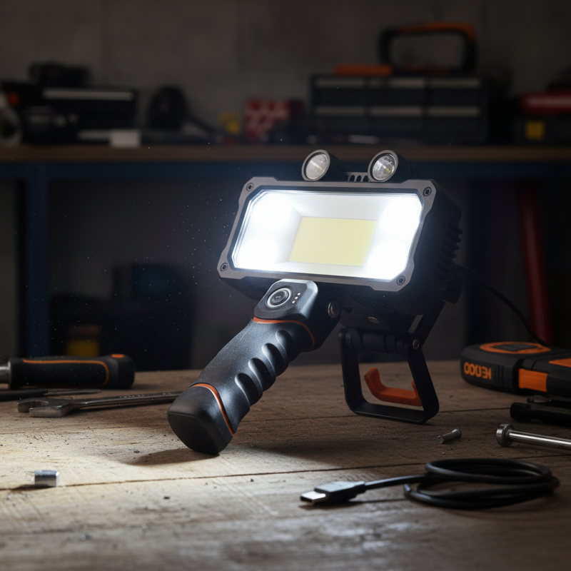2026 Top Handheld Rechargeable COB Work Light Features?