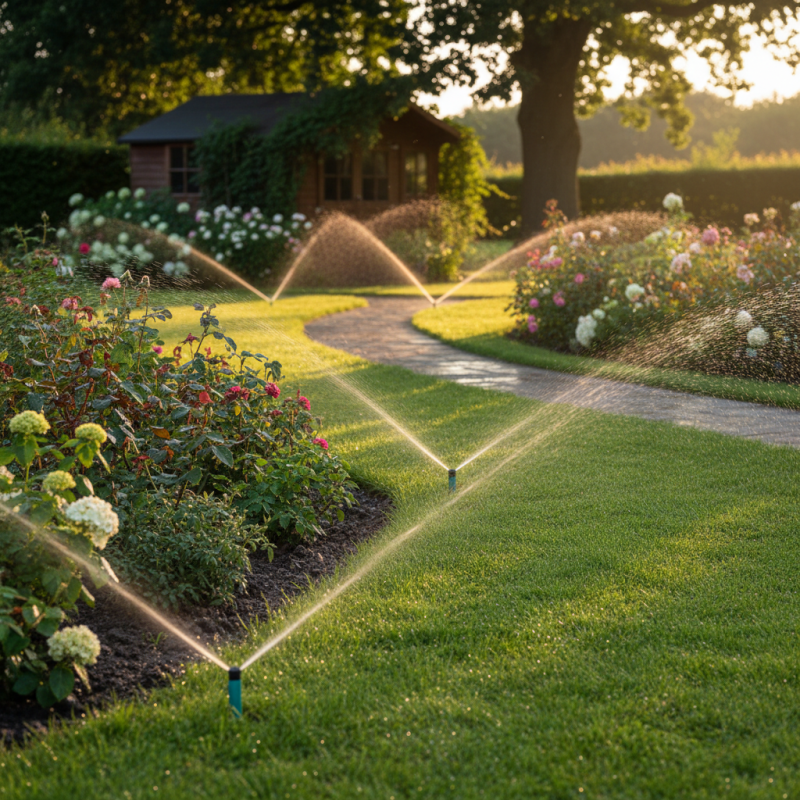 Top Benefits of Spray Pop Up Sprinklers for Your Garden?