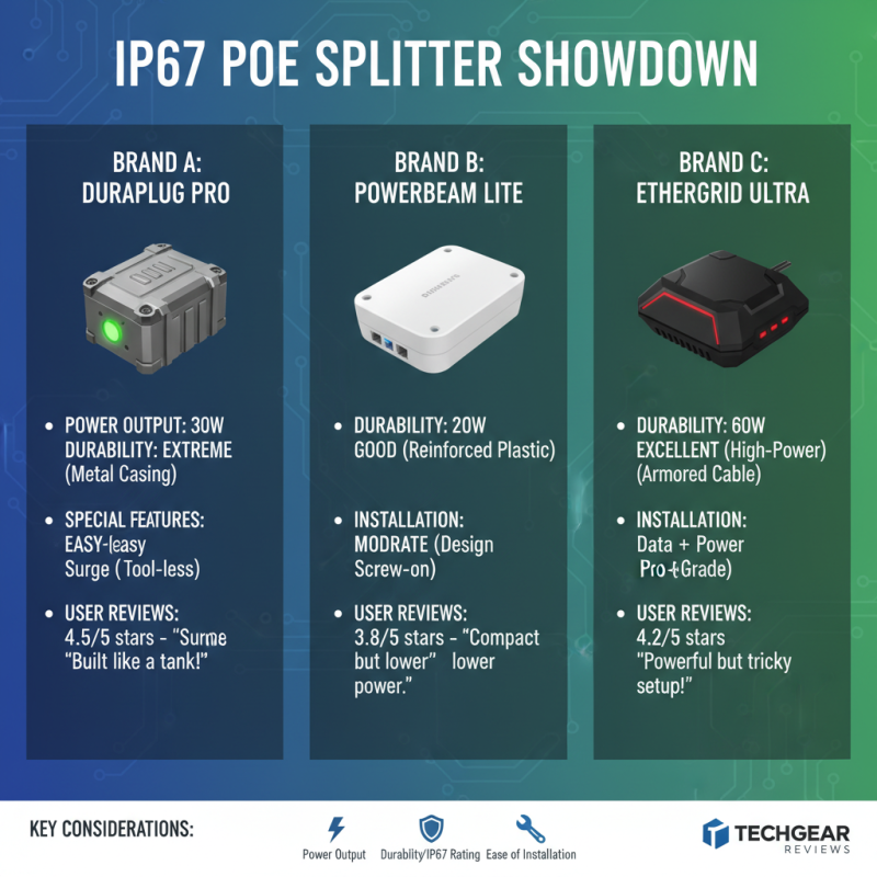 2026 How to Choose the Best IP67 Poe Splitter for Your Needs?