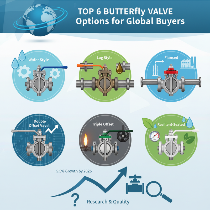 Top 6 Butterfly Valve Options for Global Buyers?