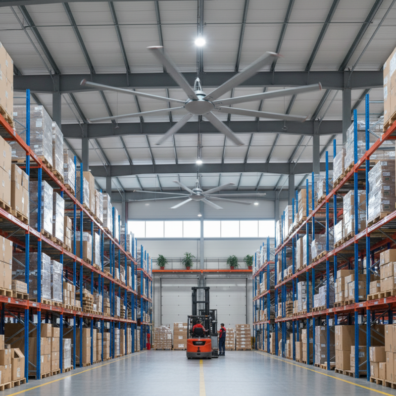 Why Choose HVLS Fans for Your Adidas Warehouse Efficiency?