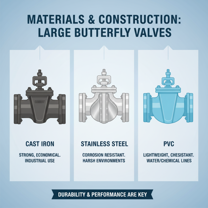 How to Choose the Best Large Size Butterfly Valve for Your Needs?