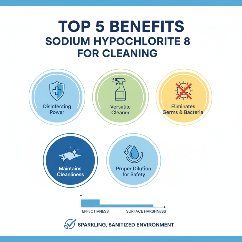 Top 5 Benefits of Using Sodium Hypochlorite 8 for Cleaning?