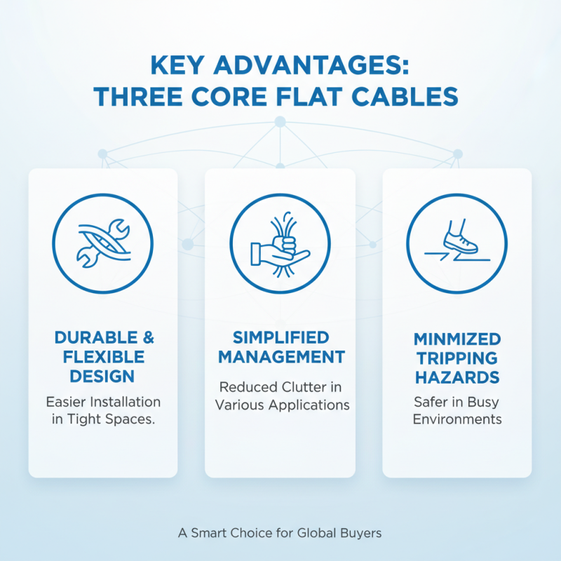 Top 10 Benefits of Three Core Flat Cable for Global Buyers?