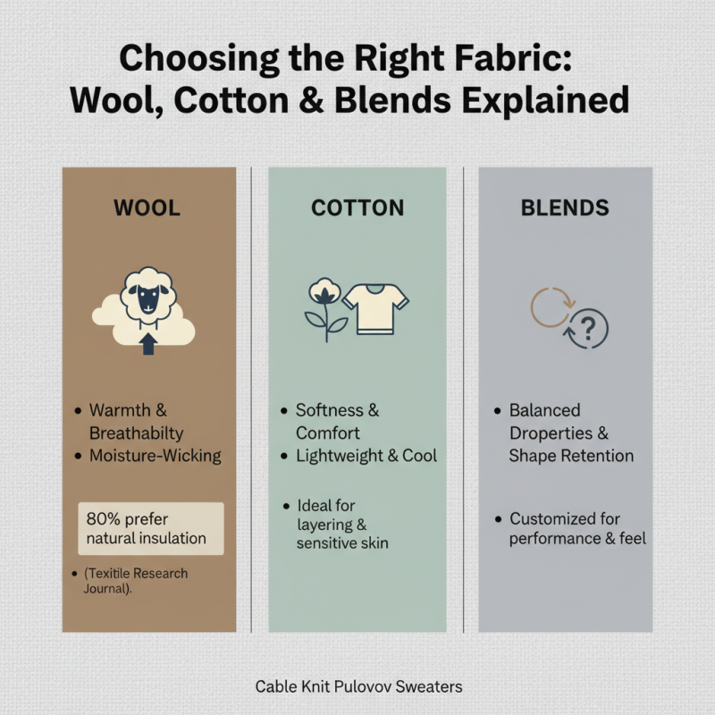 How to Choose the Perfect Cable Knit Pullover Sweater?