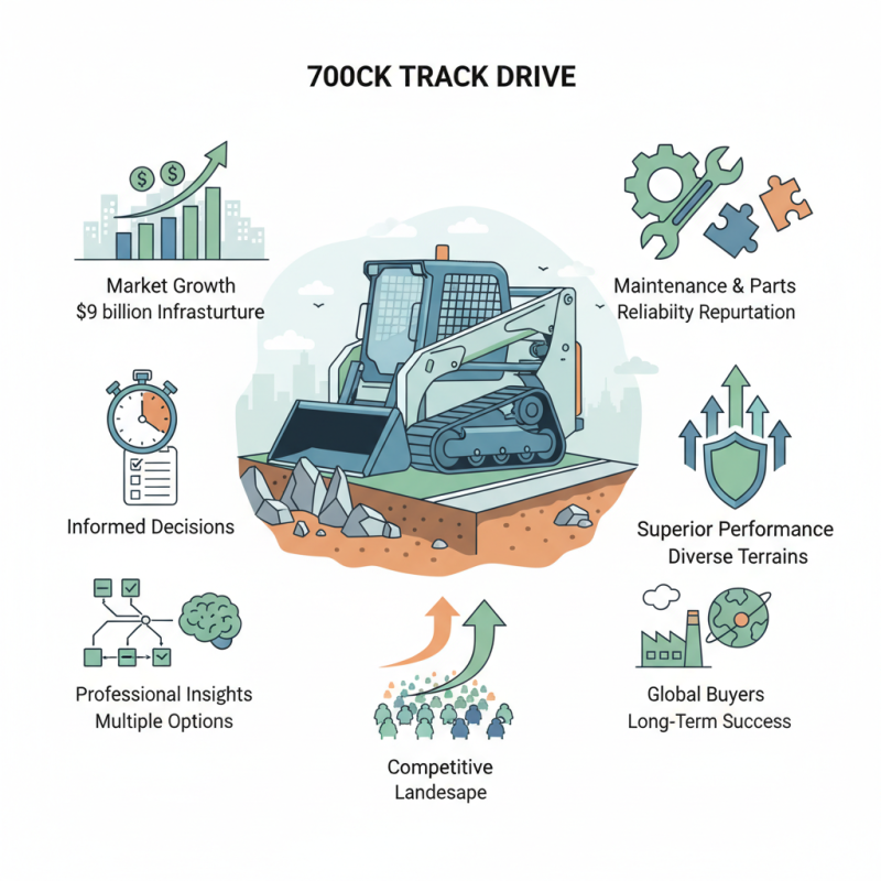 China Best 700CK Track Drive for Global Buyers?
