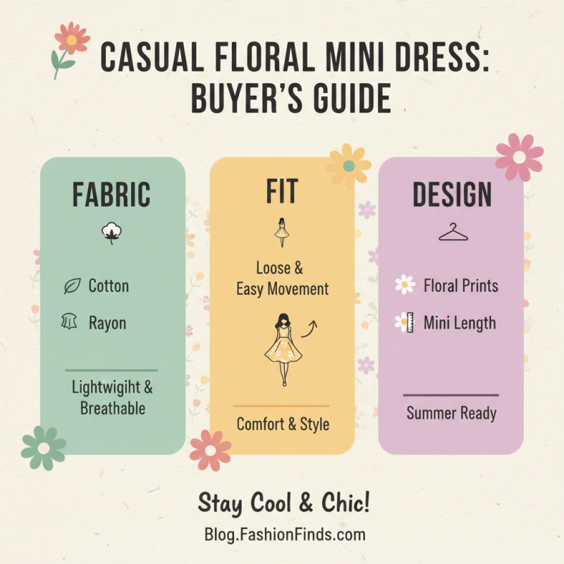 Best Casual Floral Mini Dress for Your Summer Wardrobe?