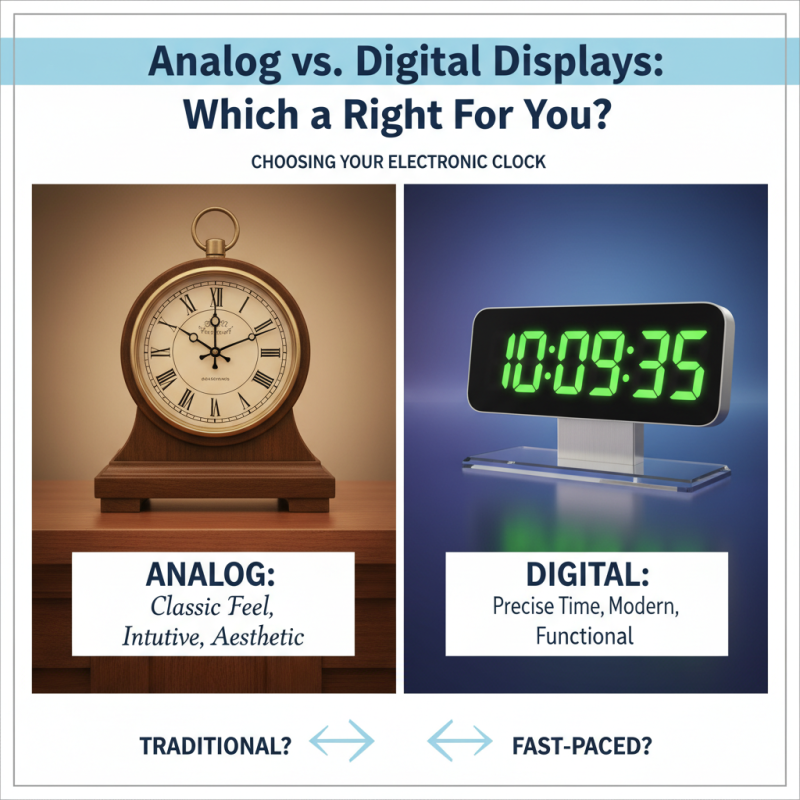 Top Tips for Choosing the Best Electronic Clock for Your Needs?