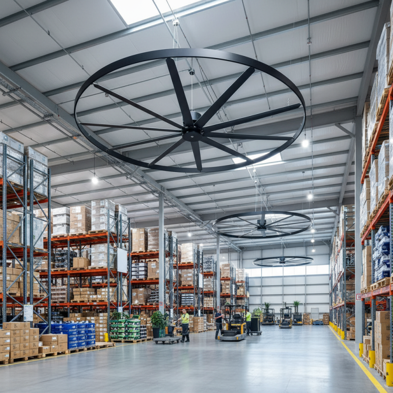 Maximize Efficiency with HVLS Fans in Adidas Warehouse Solutions?