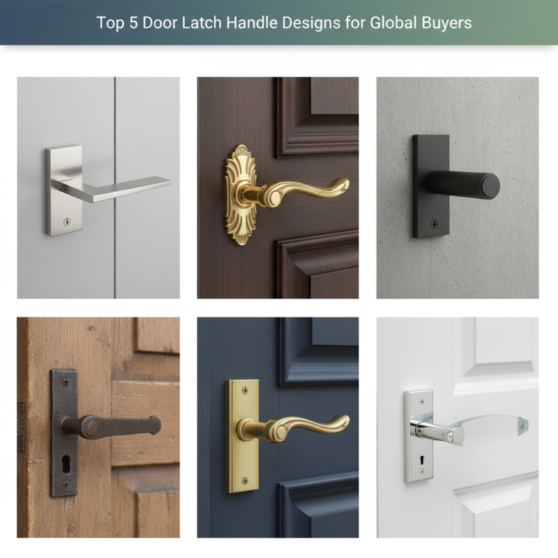 Top 5 Door Latch Handle Designs for Global Buyers?